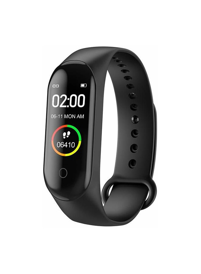 سوار ذكي لتتبع اللياقة البدنية طراز M4 أسود - Image 1