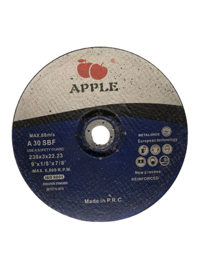 Round Shape Cutting Disc Blue/White/Black 9inch