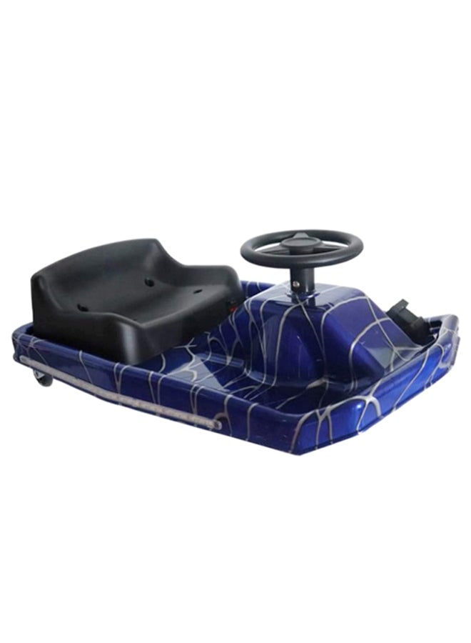 Cool Baby Crazy Spinning Electric Ride-On Cart Blue - Image 1