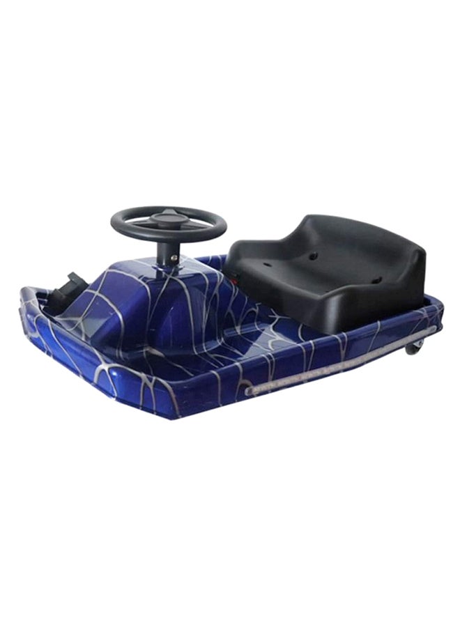 Cool Baby Crazy Spinning Electric Ride-On Cart Blue - Image 2