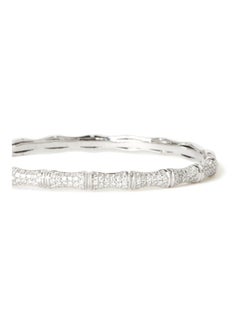 18 Karat White Gold Diamond Bangle - v1597937137/N39770004A_2