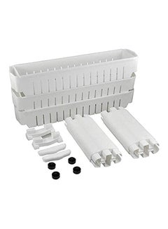 MT Three Layer Multipurpose Side Storage Rack White  - Image 3