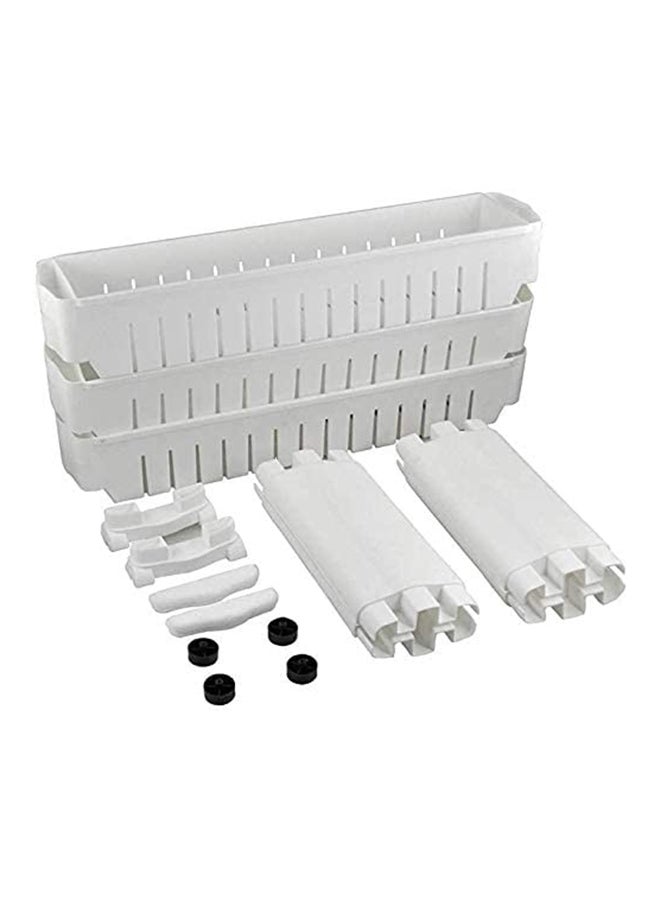 MT - Three Layer Multipurpose Side Storage Rack White - Image 1