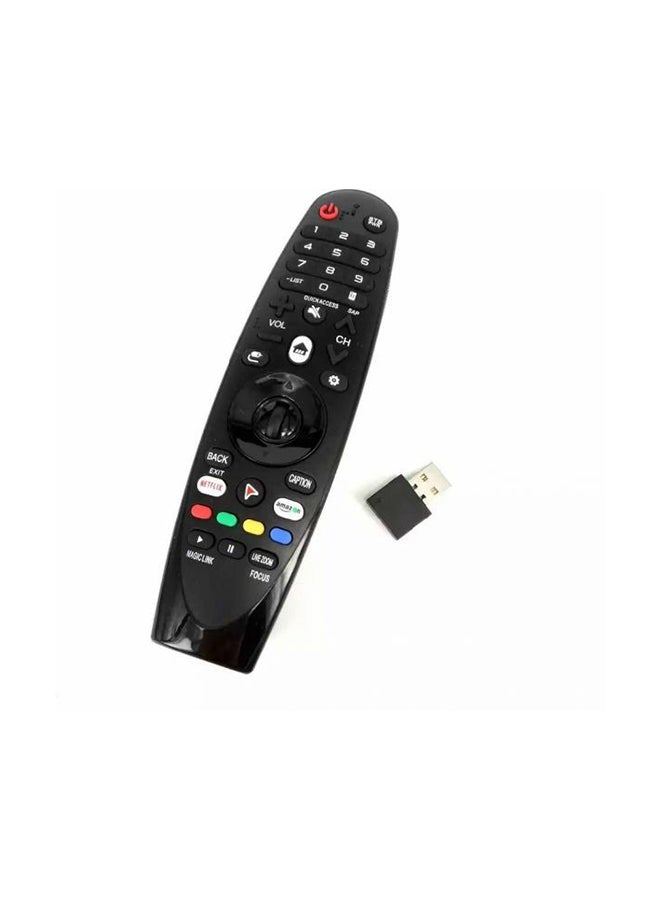 جهاز تحكم عن بعد إل جي ماجيك للتلفزيون الذكي 2017 أسود