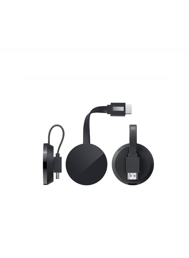 Chromecast Ultra Streaming Media Player Black - Image 1