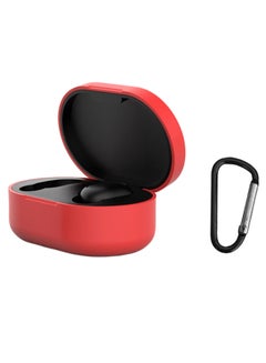 VINSOC Full Protective Case Cover For Xiaomi Redmi Airdots Red  - Image 1