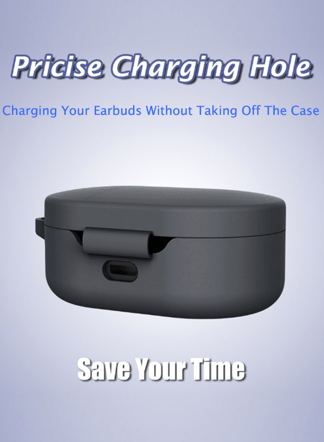 فينسوك غطاء حماية واقٍ بالكامل لسماعات آيردوتس شاومي ريدمي أسود - Image 3