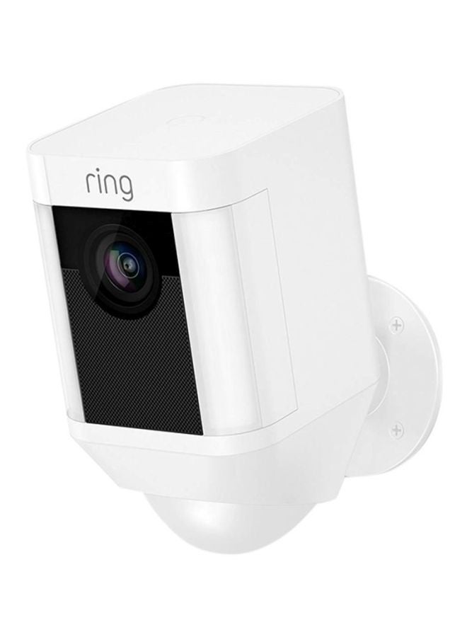 Ring Spotlight Cam Battery White/Black - Image 1