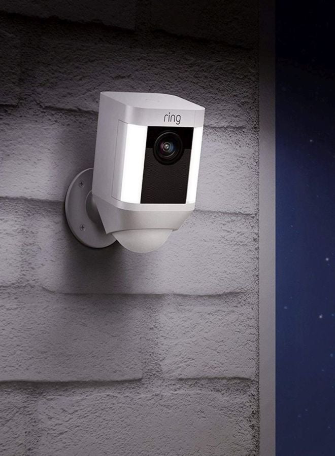 Ring Spotlight Cam Battery White/Black - Image 3