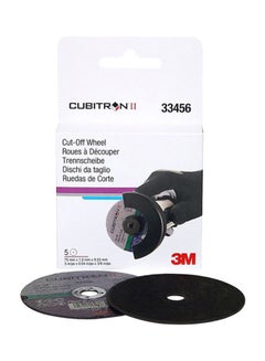 3M 5-Piece Cubitron Cut Off Wheel Set Black  - Image 1