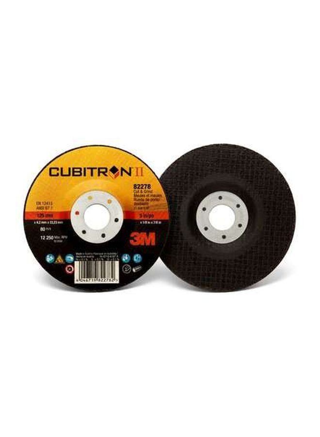 3M 5-Piece Cubitron Cut Off Wheel Set Black - Image 2