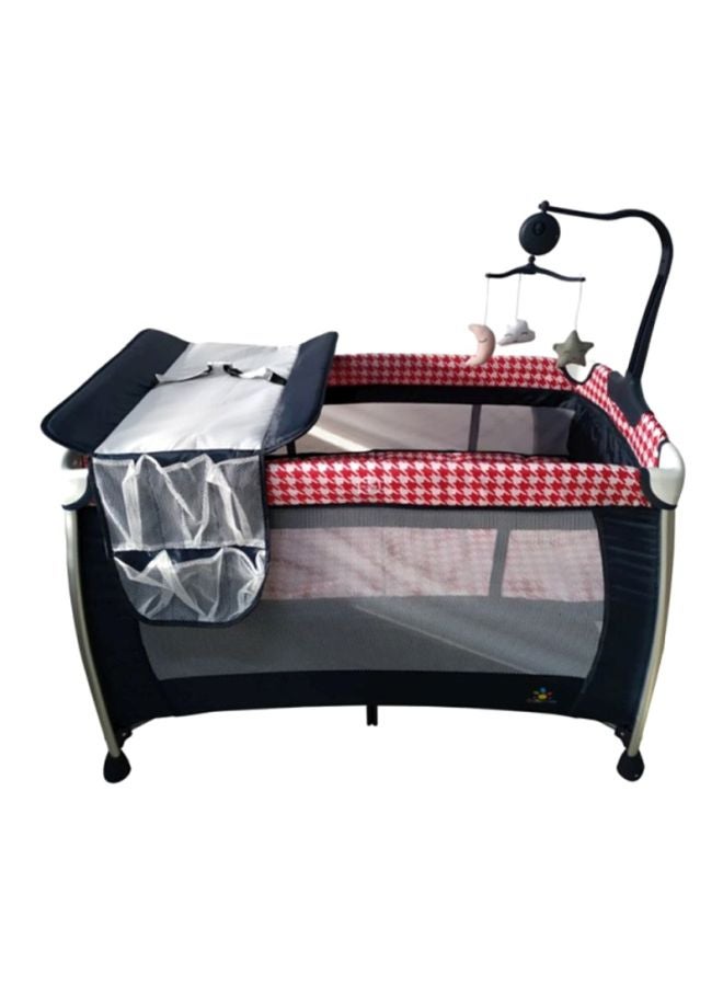 Baby love Foldable Baby Playpen Two Layers With Toys 27-920Ap  - Image 1