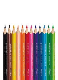 Maped 12-Piece Mini Color Pencils Set Multicolour  - Image 2