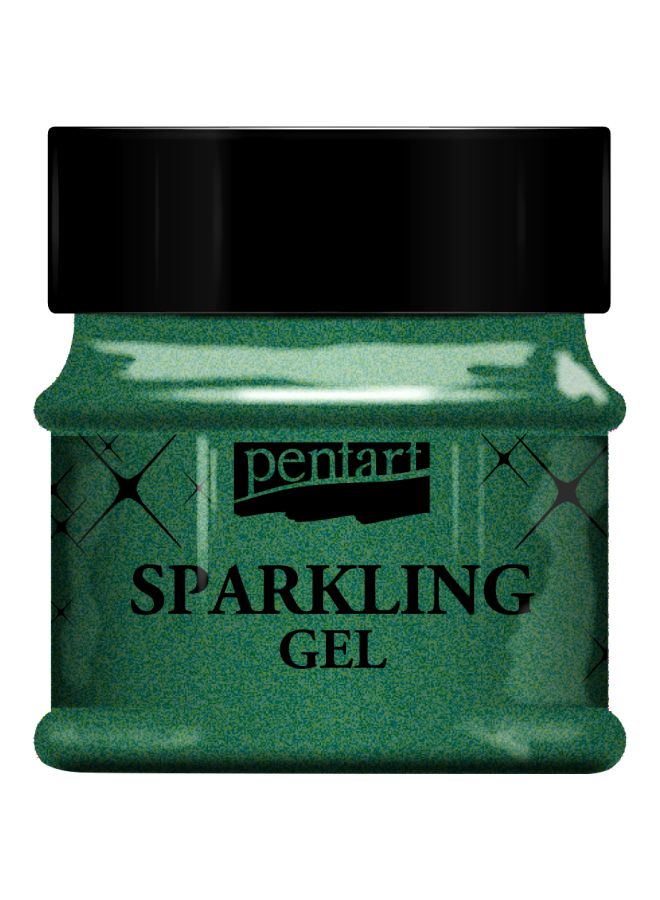 بينتارت طلاء جل متلألئ ذهب أخضر