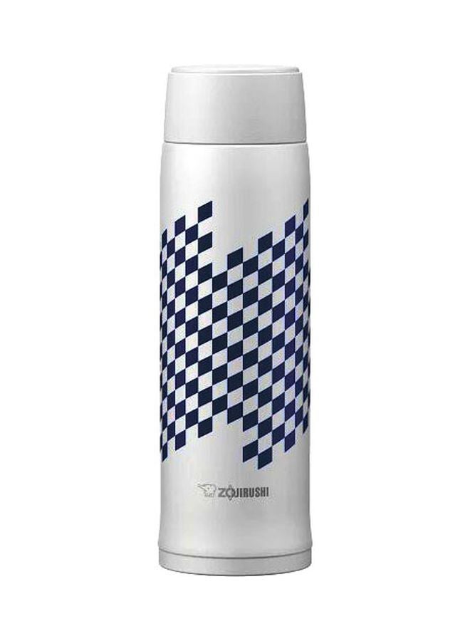 Zojirushi - Stainless Steel Vacuum Insulated Flask White/Blue 21.5cm - Image 1