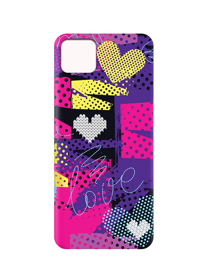 AMC DESIGN Protective Case Cover For Huawei Y5p Pink/Purple/Yellow  - Image 2