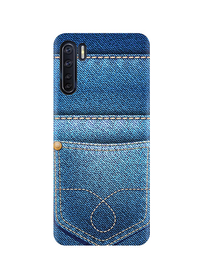 إيه إم سي ديزاين غطاء حماية واقٍ لهاتف أوبو A91 أزرق - Image 1