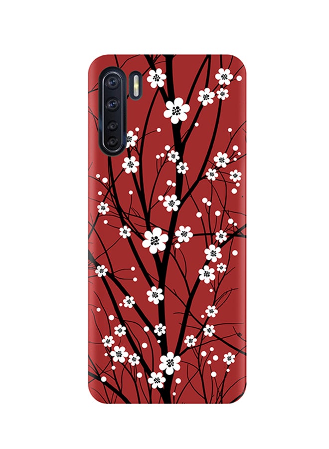 إيه إم سي ديزاين غطاء حماية واقٍ لهاتف أوبو A91 أحمر / أسود / أبيض - Image 1