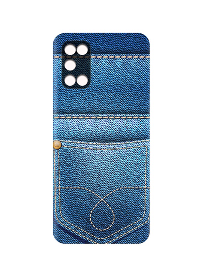 إيه إم سي ديزاين غطاء حماية واقِ لهاتف أوبو A92 أزرق - Image 2