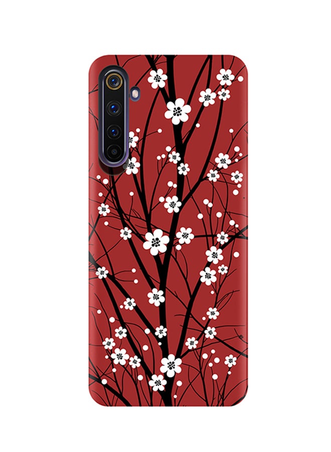 إيه إم سي ديزاين غطاء حماية واقِ لهاتف ريلمي 6 أحمر / أسود / أبيض - Image 1