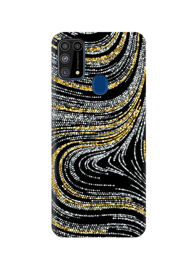 إيه إم سي ديزاين غطاء حماية واقٍ لهاتف سامسونج جالاكسي M31 أسود / ذهبي / فضي - Image 1