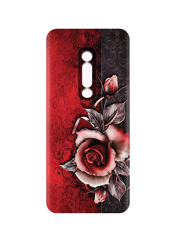 إيه إم سي ديزاين غطاء حماية واق لهاتف فيفو V17 برو أحمر وأسود - Image 2