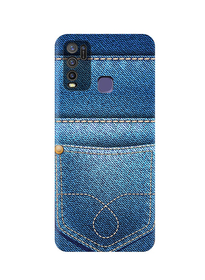 إيه إم سي ديزاين غطاء حماية واقٍ لهاتف فيفو Y30 أزرق - Image 1