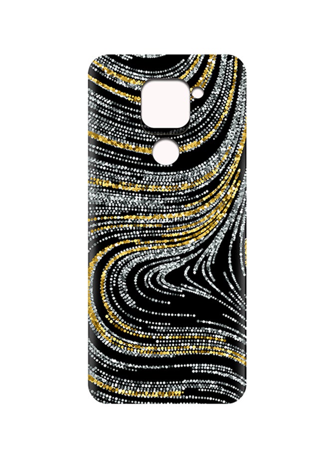 AMC DESIGN Protective Case Cover For Xiaomi Redmi Note 9 Black/Gold/Silver - Image 2