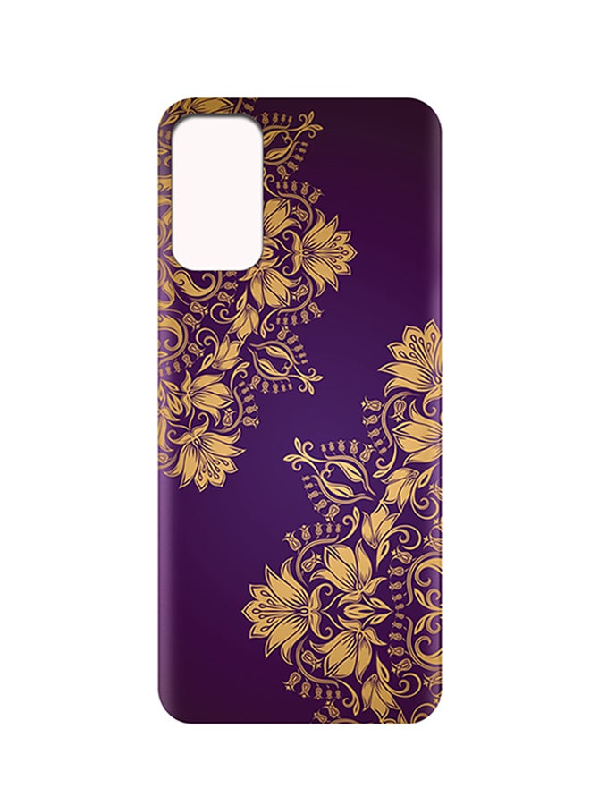 إيه إم سي ديزاين غطاء حماية واقٍ لهاتف سامسونج جالاكسي نوت 20 الأرجواني / الذهب - Image 2