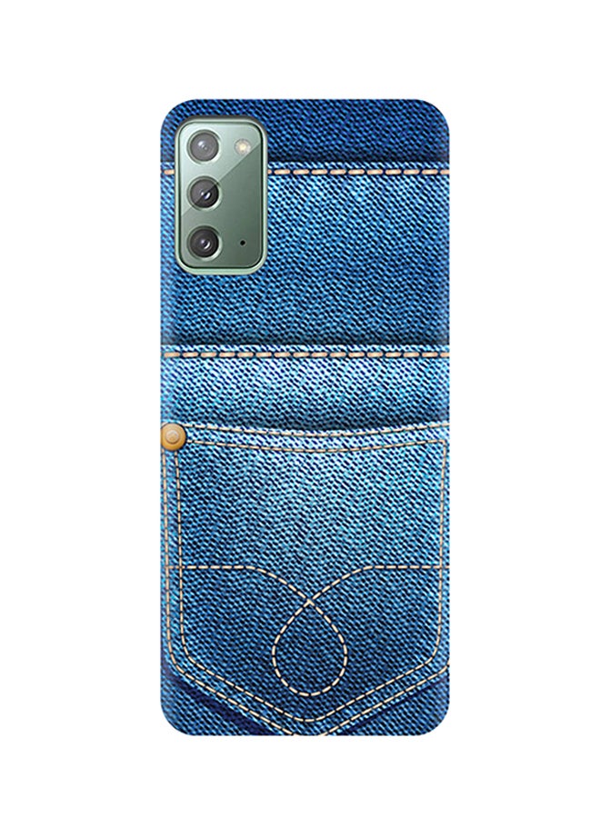 إيه إم سي ديزاين غطاء حماية واقٍ لهاتف سامسونج جالاكسي نوت 20 أزرق - Image 1