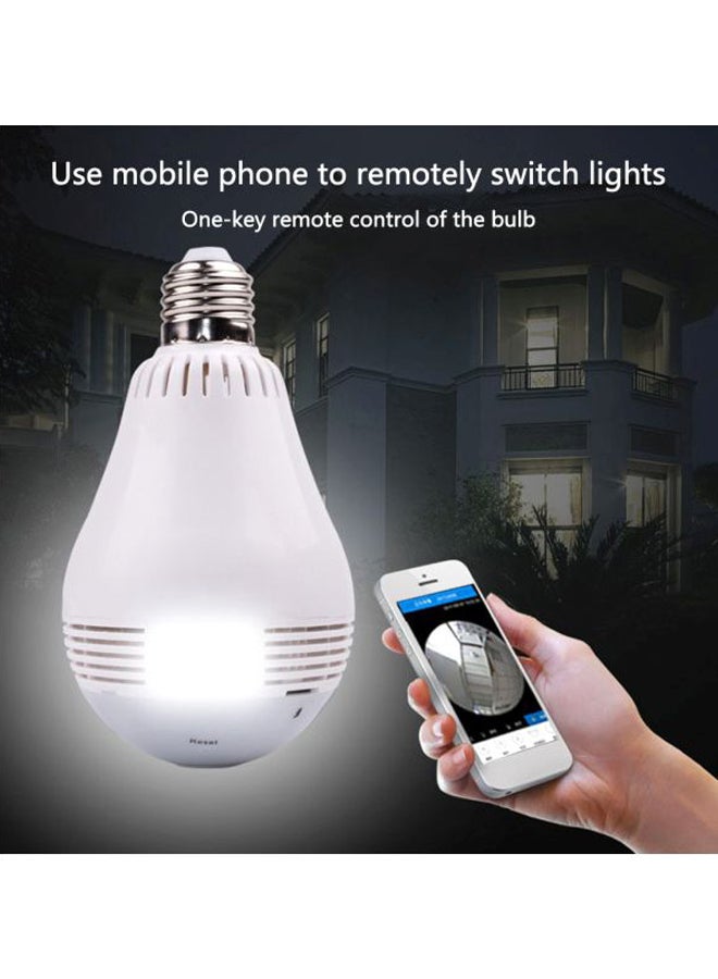 360 Degree Panoramic Bulb Camera White/Green  - Image 5