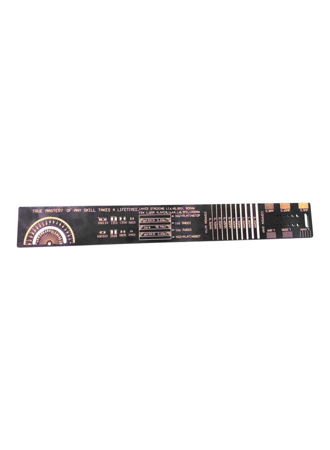 Generic Carpentry Measuring Tool Black/Orange/Yellow  - Image 1