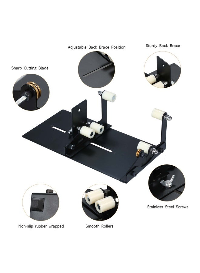 19-Piece Glass Bottle Cutting Machine Set Black/White - Image 2