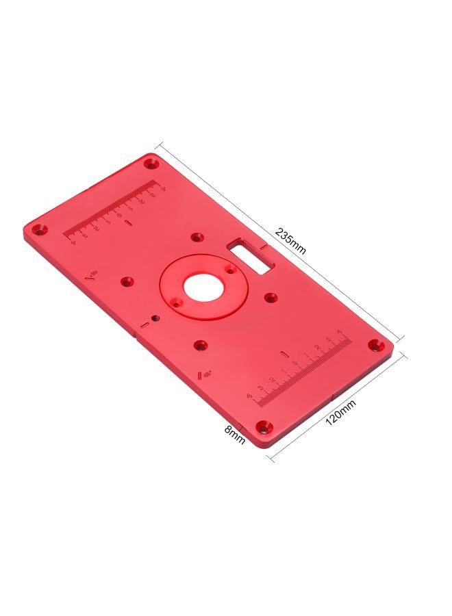 Multifunctional Router Table With Accessories Red/Silver - Image 4