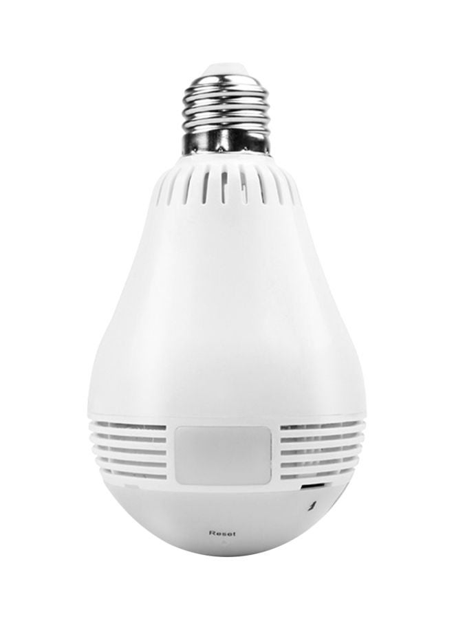 360 Degree Panoramic Bulb Camera White/Green  - Image 1