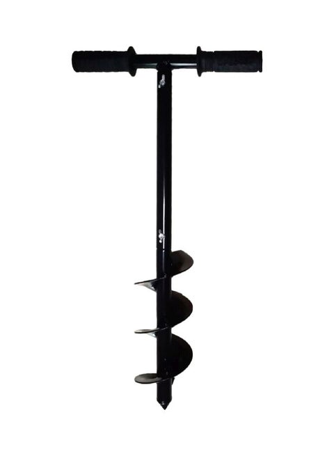 Earth Auger Drill Bit With Handle Black 36x11x15cm