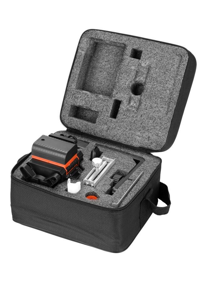 Multifunctional 12 Lines Level Tool Black/Orange 25.5x16.5x22.5cm - Image 5