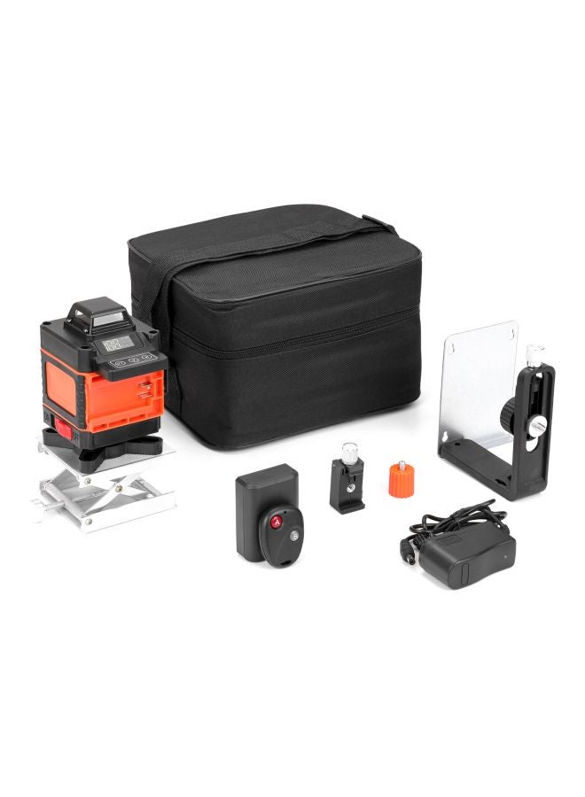 Generic Multifunctional 16 Lines Level Tool Black/Orange 25.5x16.5x22cm  - Image 1