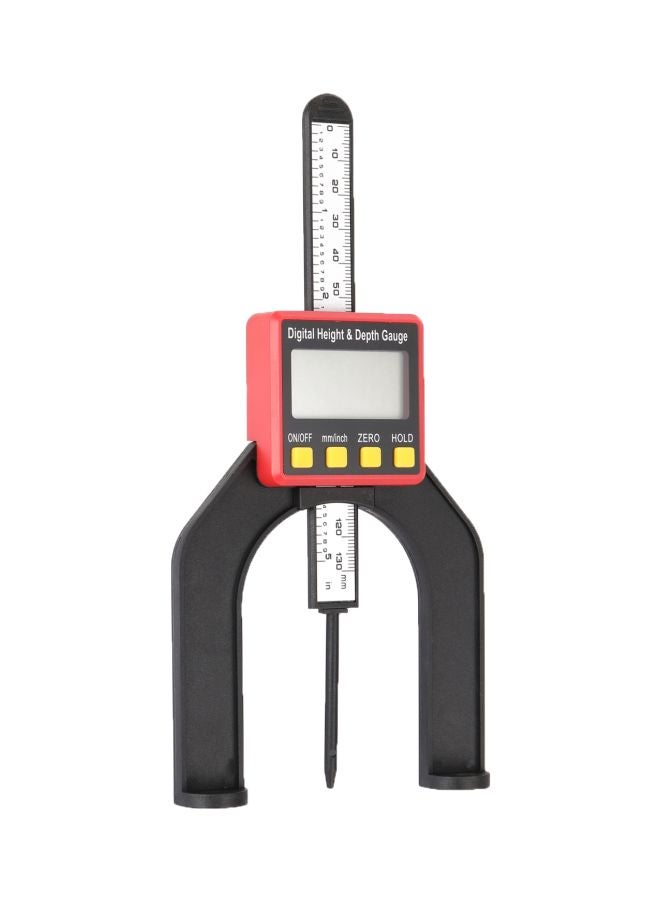 Digital Wood Working Measuring Caliper Black/Red/White  - Image 1