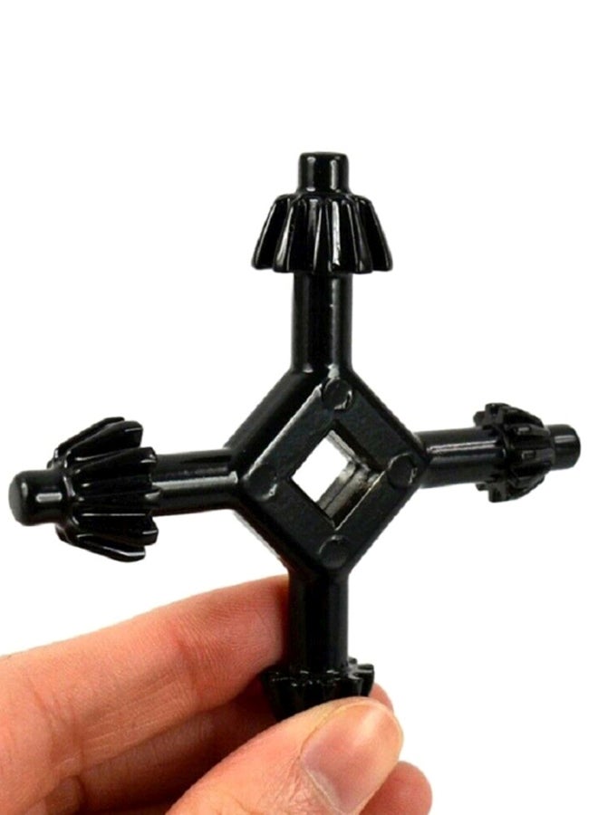 Four-In-One Multi-Function Drill Chuck Key Black - Image 5