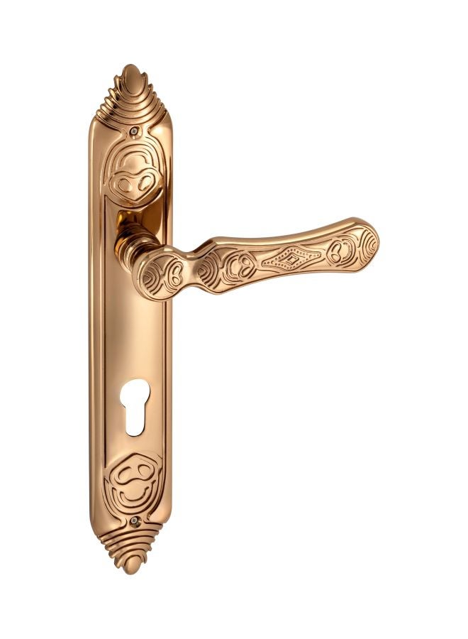 Doganlar Misir Door Handle With Lock Set Albrifin  - Image 1