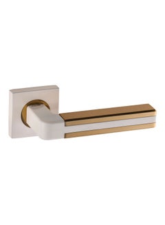 Avatar Rozet Door Handle With Lock Cream/Albrifin
