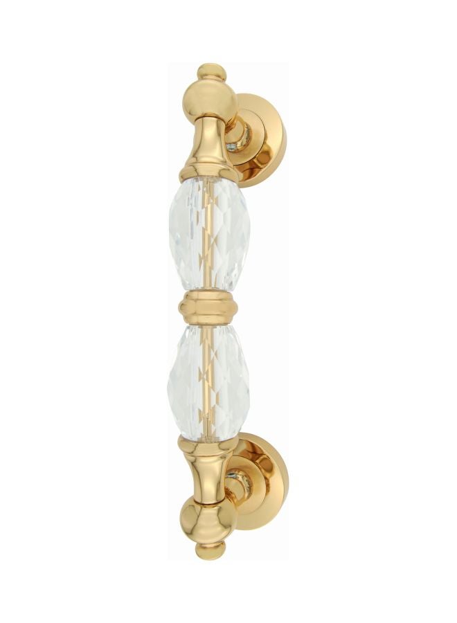 Doganlar Dilay Pull Door Handle Gold/White 200mm  - Image 2
