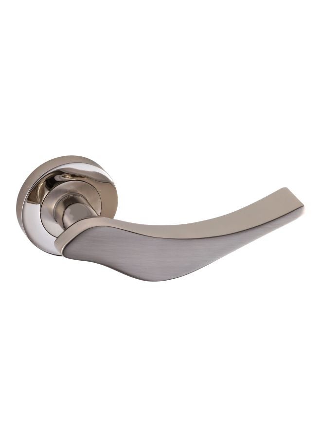 Doganlar Lutino Rozet Door Handle Silver 