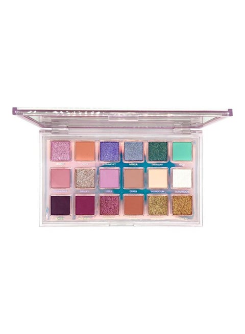 18-Shade Eyeshadow Palette Multicolour