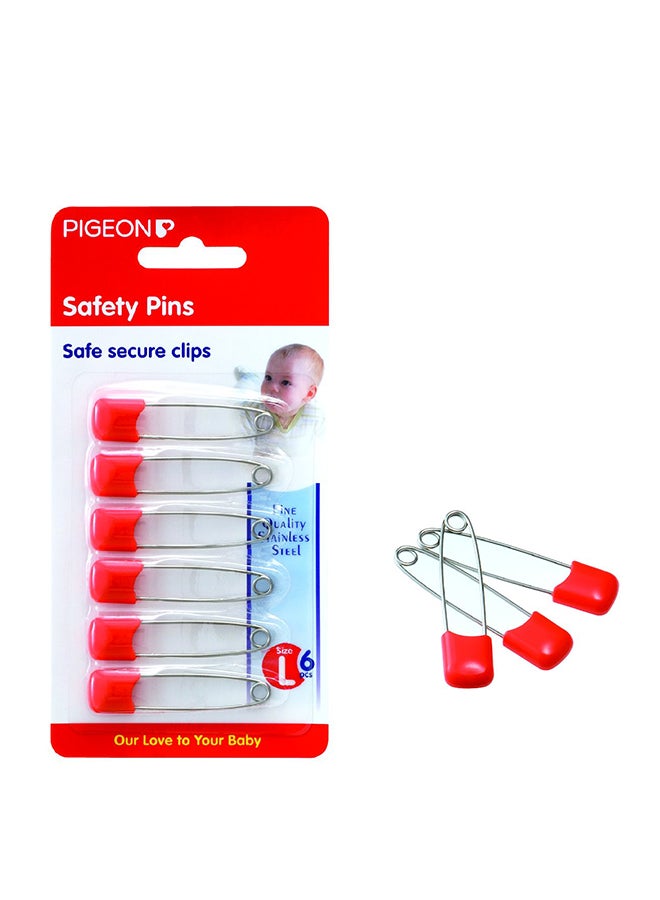 Safety Pin, Pack of 6 - Assorted - v1598010029/N11583526A_1