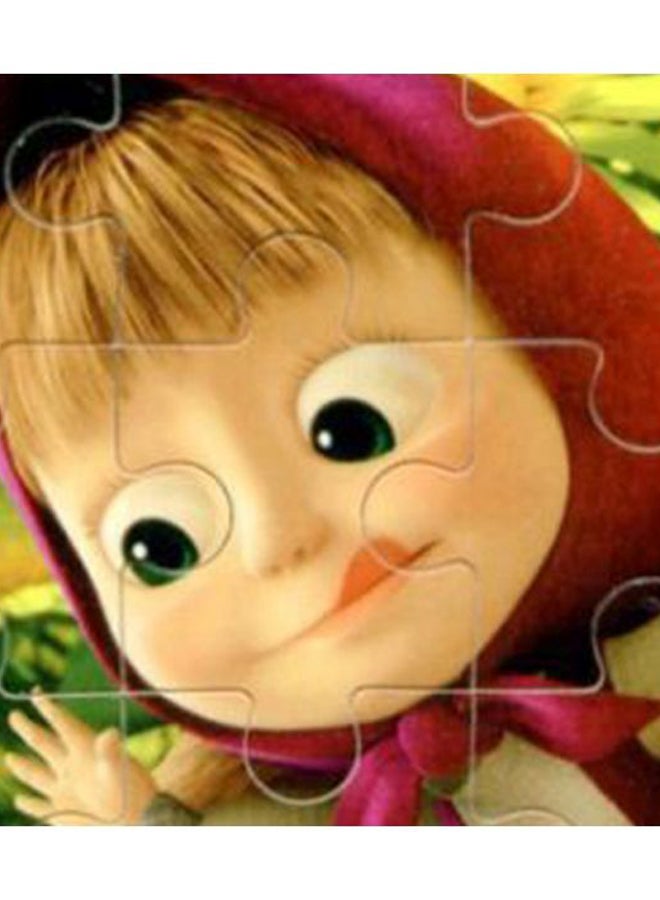 Beauenty 16-Piece Wooden Jigsaw Puzzle Card 16x16cm - Image 2