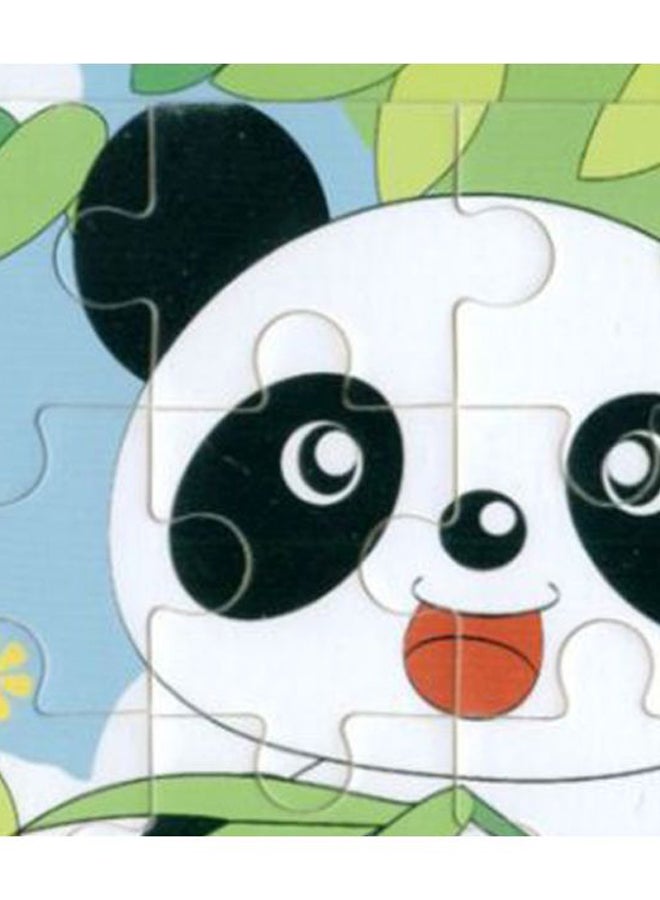 بيوينتي لعبة بازل خشبية لتركيب الصور المقطعة مكونة من 16 قطعة 16x16سم - Image 2