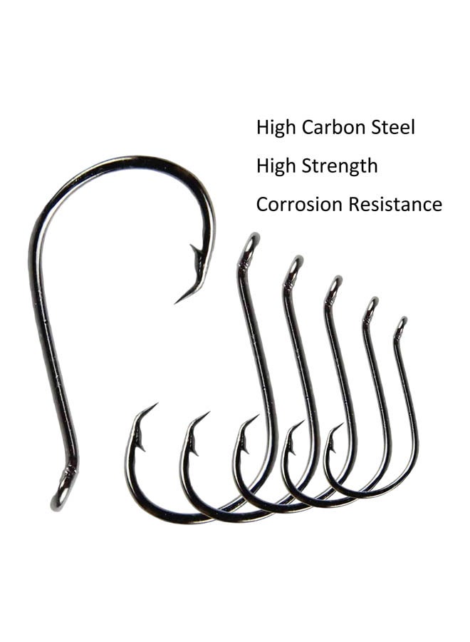 Generic 150-Piece Carbon Steel Fishing Octopus Hooks 10x8x5cm  - Image 2