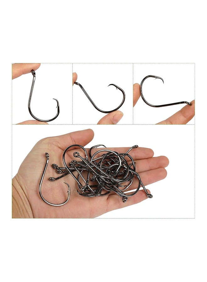 Generic 150-Piece Carbon Steel Fishing Octopus Hooks 10x8x5cm  - Image 5